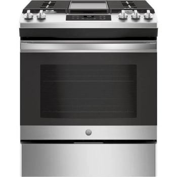 Image for Ge® 30" Slide-In Front Control Gas Range from HD Supply