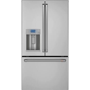 Image for Café™ ENERGY STAR® 22.2 Cu. Ft. French Door Refrigerator With Hot Water Dispenser, Counter Depth, Stainless Steel from HD Supply