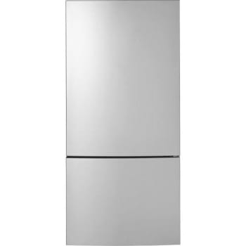 GE® ENERGY STAR® 17.7 Cu. Ft. Counter-Depth Bottom-Freezer Stainless Steel Refrigerator