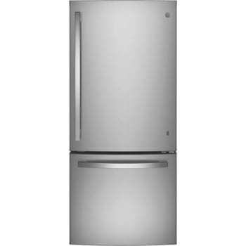 GE® ENERGY STAR® 21.0 Cu. Ft. Bottom-Freezer Stainless Steel Refrigerator