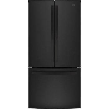 Image for GE® ENERGY STAR® 24.7 Cu. Ft. French-Door Black Refrigerator from HD Supply