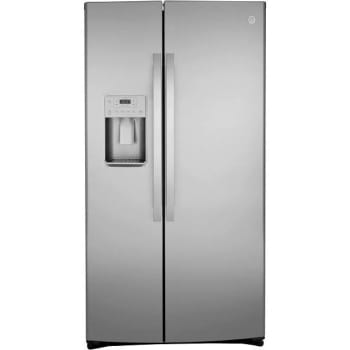 GE® 21.8 Cu. Ft. Side-By-Side Stainless Steel Refrigerator