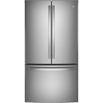 GE Profile ENERGY STAR 23.1 cu. ft. French Door SmartHQ Refrigerator With Ice Maker, Stainless Steel
