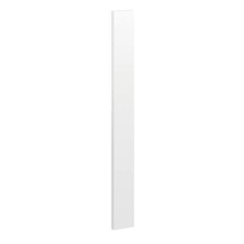 Mill'S Pride Richmond Kitchen Cabinet Filler Strip, Verona White, 3"X90"X0.75"