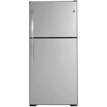 GE® ENERGY STAR® 19.2 Cu. Ft. Top-Freezer Stainless Steel Refrigerator