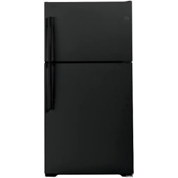 Image for GE® ENERGY STAR® 21.9 Cu. Ft. Top-Freezer Black Refrigerator from HD Supply