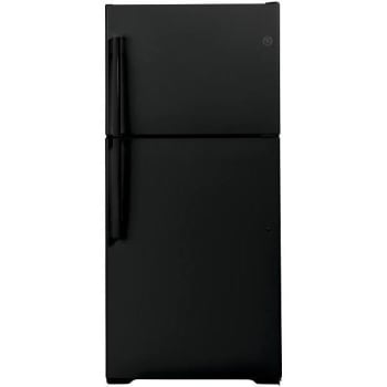 Image for GE® ENERGY STAR® 19.2 Cu. Ft. Top-Freezer Black Refrigerator from HD Supply