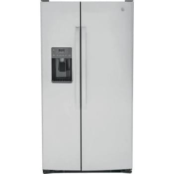 GE® 25.3 Cu. Ft. Side-By-Side Stainless Steel Refrigerator