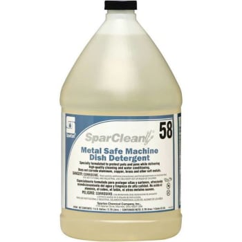 Image for Spartan 1 Gal. Sparclean Metal Safe Machine Dish Detergent (4-Case) from HD Supply