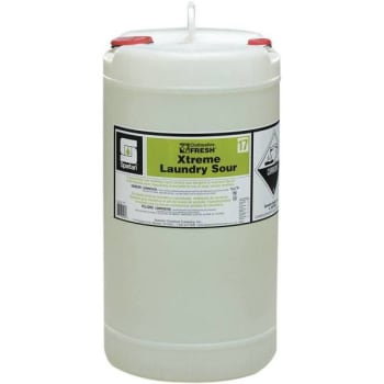 Spartan Clothesline Fresh, Xtreme Laundry Sour 17, 15 Gal