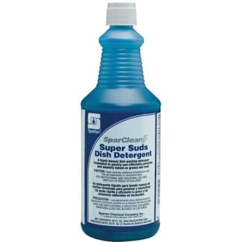 Spartan 1 Qt. Sparclean Super Suds Clean Scent Manual Dish Detergent