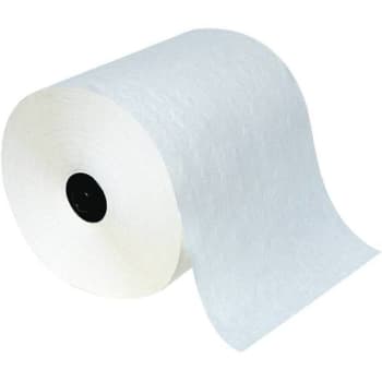 enMotion 8" Premium Embossed 1-Ply Roll Towel, White, Case Of 6