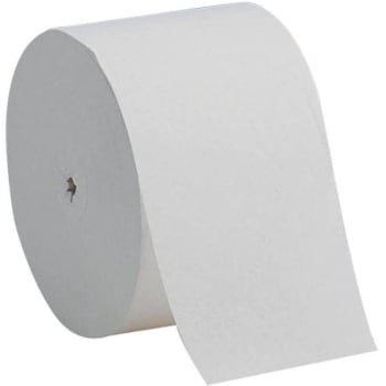 Image for Compact Coreless High Capacity 1-Ply Toilet Paper (White) (18-Case) from HD Supply
