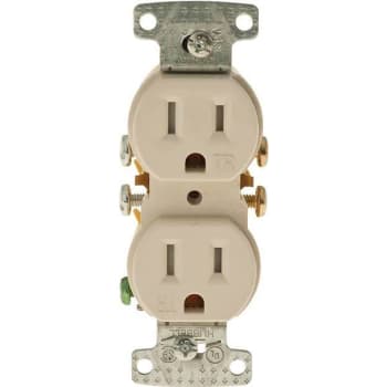 Image for Hubbell Wiring 15a Tamper-Proof Receptacle In Almond from HD Supply
