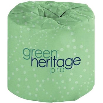Image for Green Heritage 2-Ply 100% Recycled Bathroom Tissue (White) (96-Case) from HD Supply