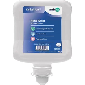 Image for Debmed Kindest Kare 1 L. Pure Foaming Hand Soap Cartridge (6-Case) from HD Supply
