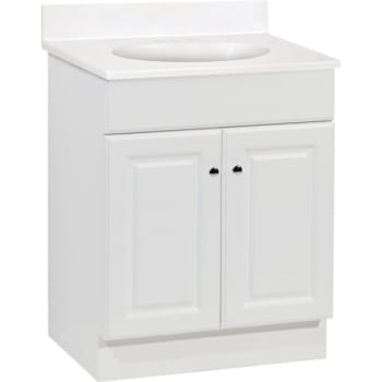 Image for Seasons® 24W x 32H x 18"D White Bath Vanity With Top from HD Supply