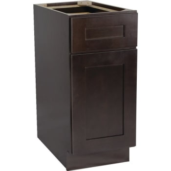 Design House® 18 x 34-1/2 x 24" Espresso Base Cabinet, Fully-Assembled