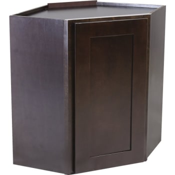 Image for Seasons® 24 x 30 x 12" Espresso Corner Wall Cabinet, Ready-To-Assemble from HD Supply