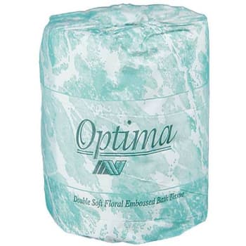 Optima Embossed 100% Recycled 2-Ply Tissue (White) (96-Case)