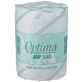 Image for Optima Embossed Soft 100% Recycled 2-Ply Bath Tissue(White) (96-Case) from HD Supply