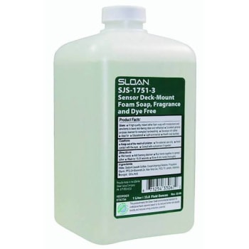 Image for Sloan 1000ml Sensor Deck Mount Foam Hand Soap from HD Supply