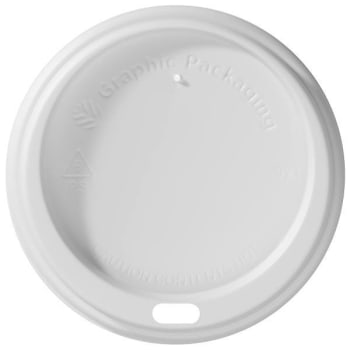 Image for Graphic Packaging 8 Oz Sip Through Hot Cup Dome Lids Case Of 1000 from HD Supply