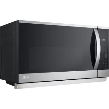 Lg Smart Otr Microwave Oven 30" Printproof Stainless Steel