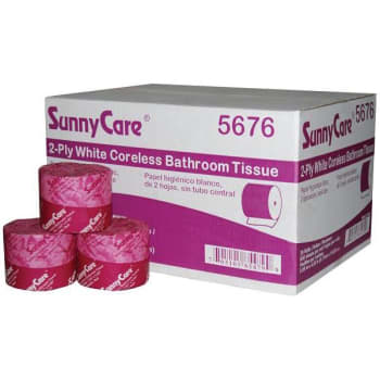 Image for Sunnycare Single Roll 2-Ply Toilet Tissue (36-Case) from HD Supply