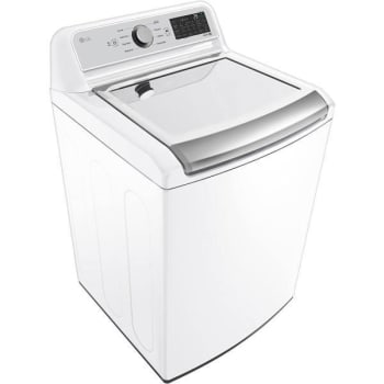 Lg Smart Wi-Fi Enabled Top Load Washer 27" In White