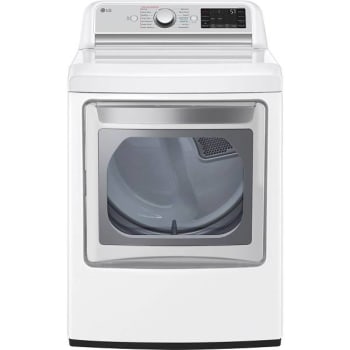 Lg Smart Wi-Fi Enabled Gas Steam Dryer 27" In White
