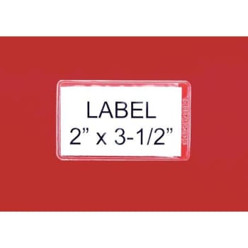Image for Quantum Storage Systems Adhesive Label Holder And Insert, 2"x3-1/2", 24 Included from HD Supply