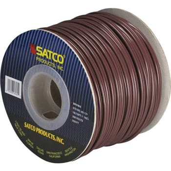 Image for SATCO 250 Ft. 18/2 Brown Vinyl Lamp Zip Cord from HD Supply
