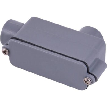 Image for Carlon 2-1/2 In. Schedule 40/80 PVC Type-Lb Conduit Body Box Fitting Accessory from HD Supply
