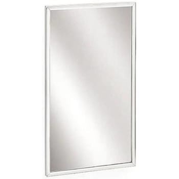 Image for Bradley 18 In. X 24 In. Channel Frame Mirror (Stainless Steel) from HD Supply