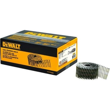 DeWalt 2-1/2 In. X 0.099 In. Metal Coil Nails (3600-Pack)
