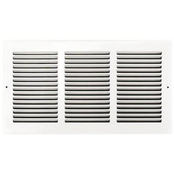 Image for Truaire 16 In. X 8 In. Stamped Return Air Grille (White) from HD Supply