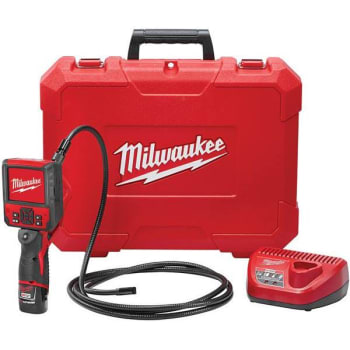 Image for Milwaukee M12 Li-Ion Inspection Camera Kit W/ 9 Ft. Cable, 1.5ah Battery And Hard Case from HD Supply