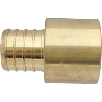 Image for Apollo 1 In. Brass PEX-B Barb X 1 In. Female Copper Sweat Adapter from HD Supply