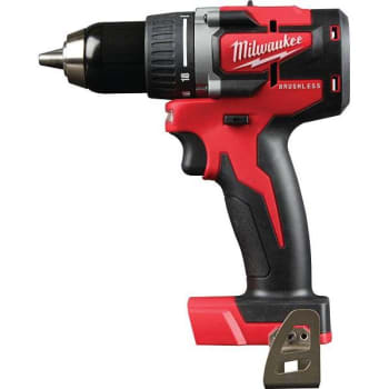 Image for Milwaukee M18 18V Lithium-Ion Brushless Cordless 1/2 in. Compact Drill/Driver from HD Supply