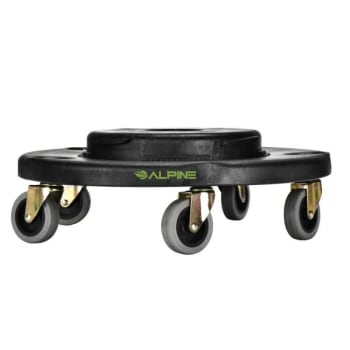 Image for Alpine Industries Round Can Dolly Fits 20, 32, 44, 55-Gal Can Package Of 2 from HD Supply