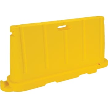 Image for Vestil Stackable Poly Barricade Yellow from HD Supply