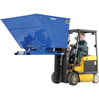 Vestil Self-Dumping Hopper Heavy Duty 3 Cubic Yards 6,000 Pounds Capacity