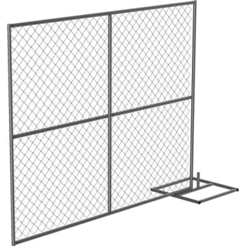 Image for Vestil Construction Barrier - Add-On Unit 1 Panel 1 Base And 1 Pair Connectors from HD Supply