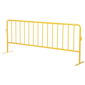 Image for Vestil Yellow Barrier With Flat Feet from HD Supply