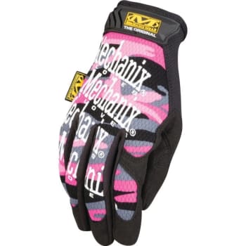 Mechanix Wear Original Series Glove Women's Large, Pink Camouflage
