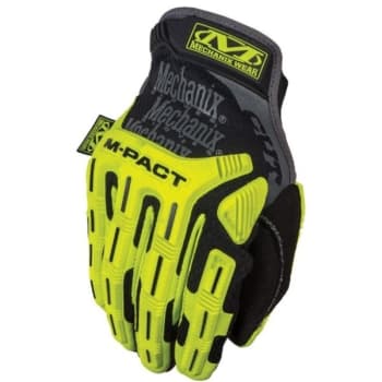 Mechanix Wear Cut 5m-pact Series Glove Large 10 Hi-viz Yellow