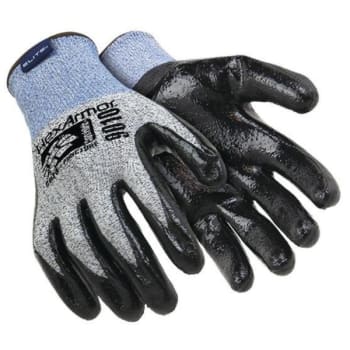 Hexarmor® Glove Puncture Cut Level 5 10 Extra Large Poly Fiber Glass Fiber Blend