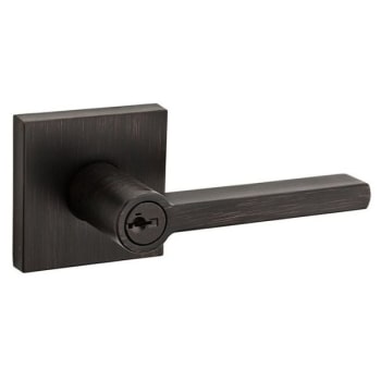 Kwikset® Signature® Halifax Door Lever with SmartKey Security™, Square, Entry, Grade 2