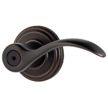 Image for Kwikset® Pembroke™ Door Lever, Privacy/Bed/Bath, Grade 2, Venetian Bronze from HD Supply